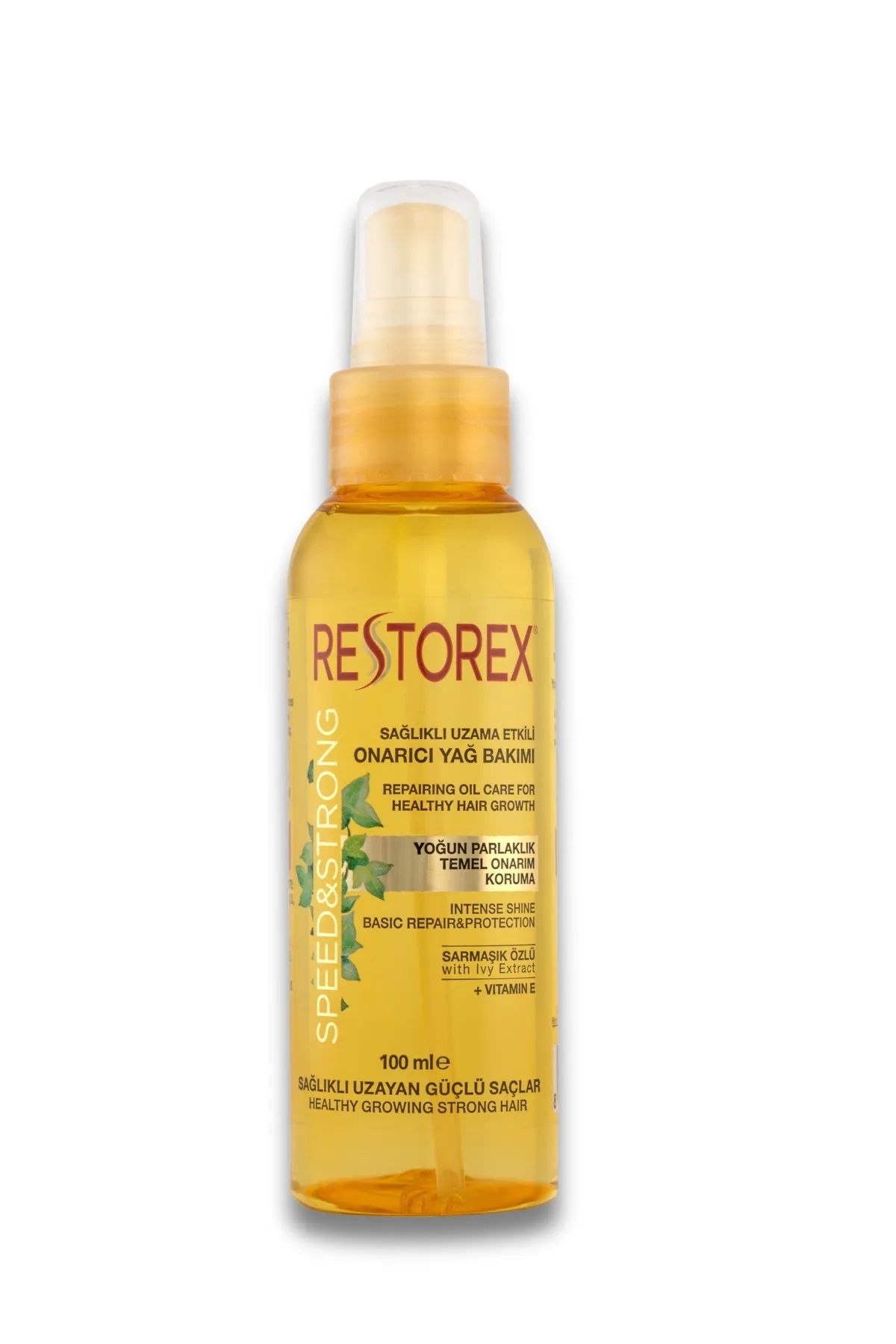 100 میلی لیتر روغن مراقبت از موی مراقبت از رشد موثر ترمیم کننده Restorex