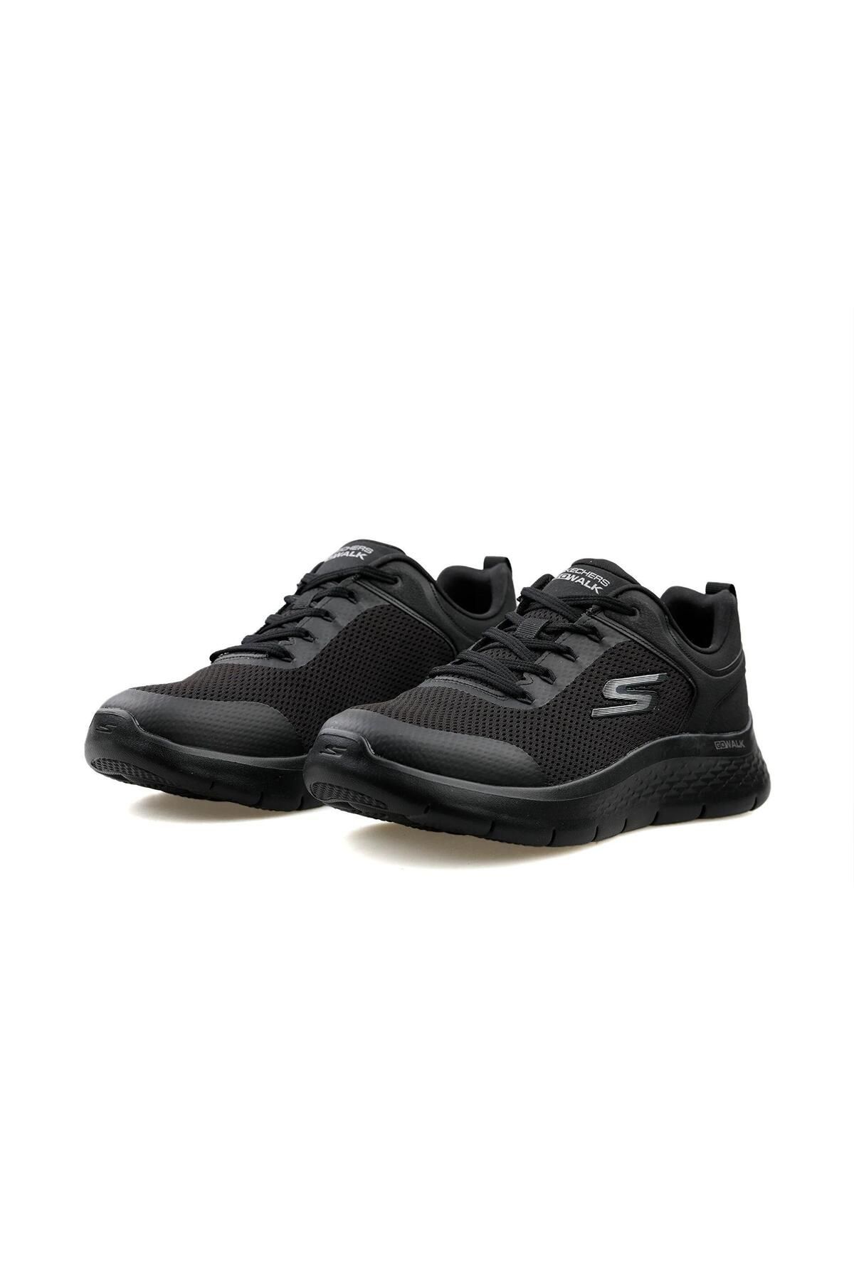 اسنیکر مشکی مردانه 216495TK BBK GO WALK FLEX کفش ورزشی مستقل روزانه Skechers