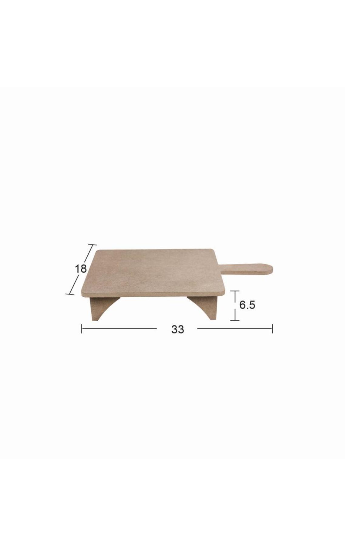 Wooden Rectangular Presentation Holder 33x18cm Sn20