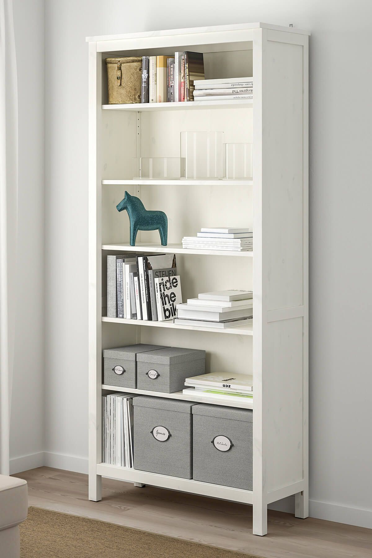 IKEA-Kvarnvık Box with Lid Gray 18x25x15 cm 7