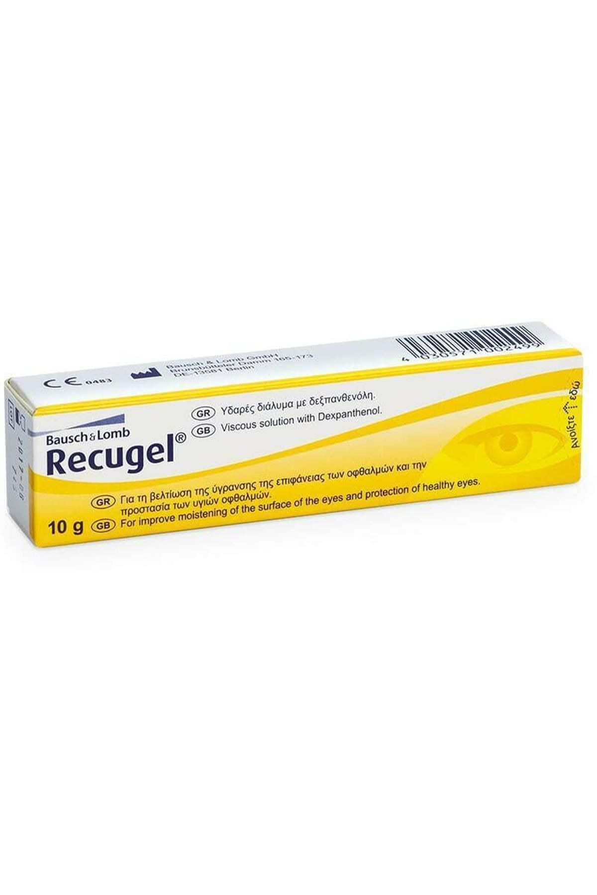 Bausch & Lomb Recugel 10 Gr Göz Jeli