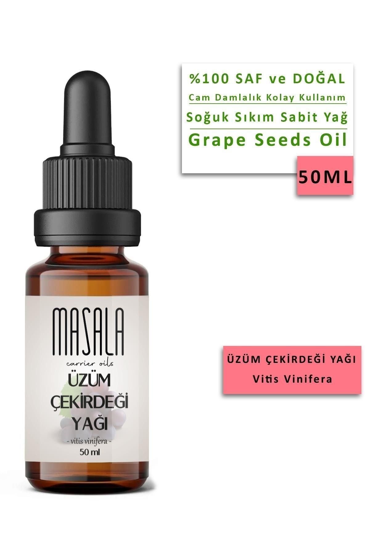 روغن هسته انگور 50 میلی لیتر. پرس سرد Masala