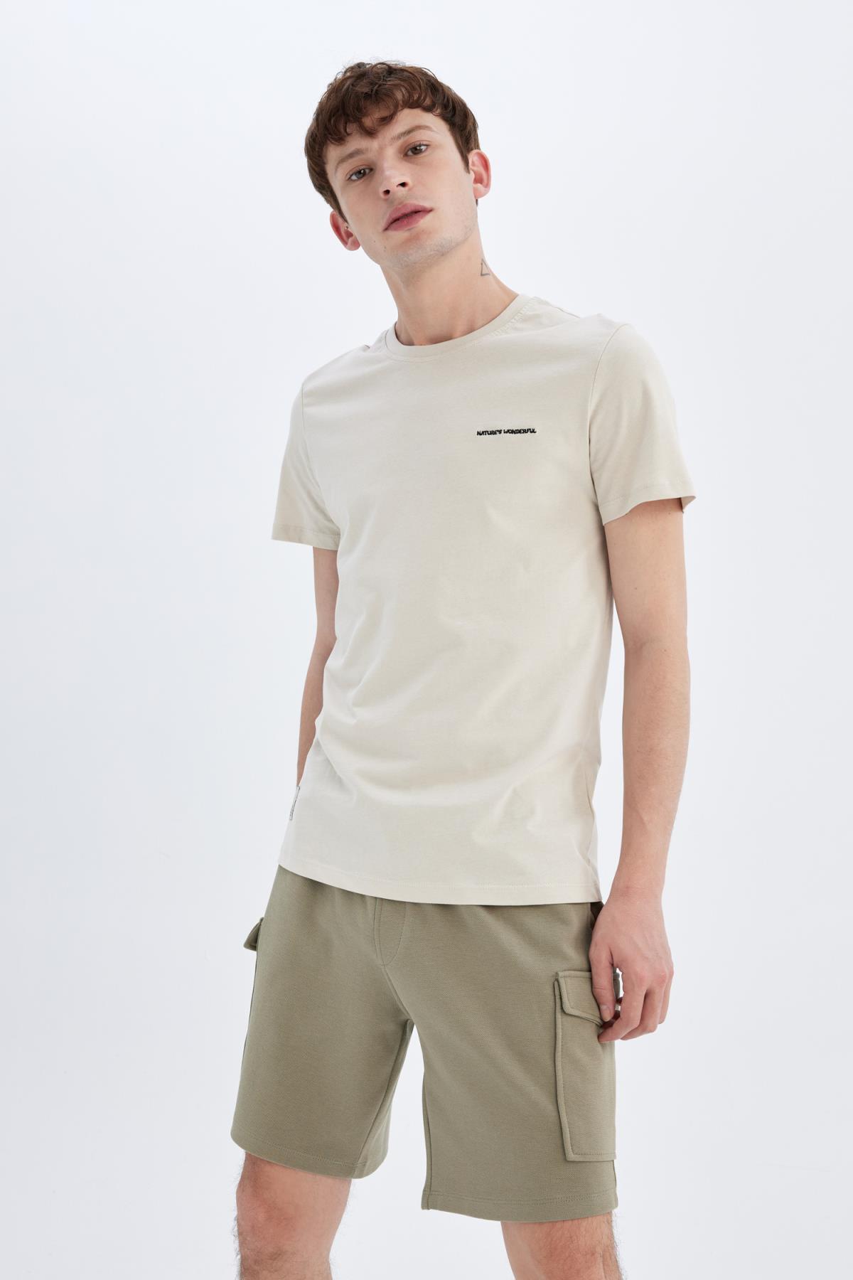 تی شرت مردانه دفاکتو | C3947AX24SM Defacto - Image 7