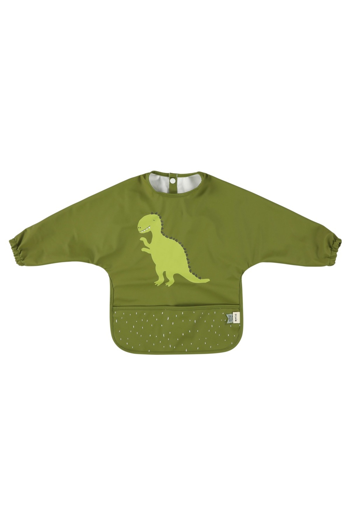 Trixie WATERPROOF LONG SLEEVE BIB MR. DINO - SU GEÇİRMEZ UZUN KOLLU ÖNLÜK