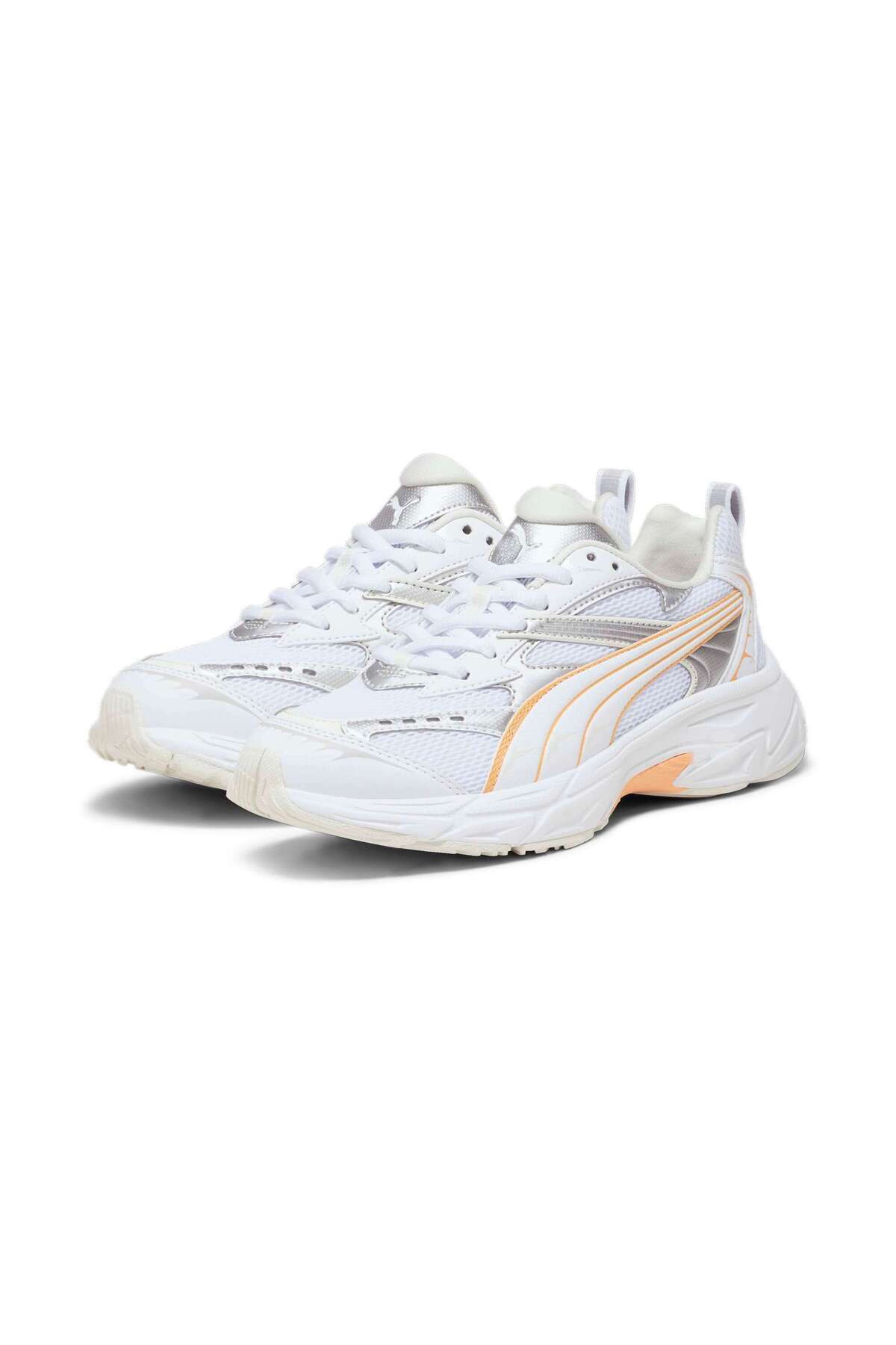 کفش Puma پوما اسپرت یونیسکس خاکستری مورفیک اورجینال - تصویر 2