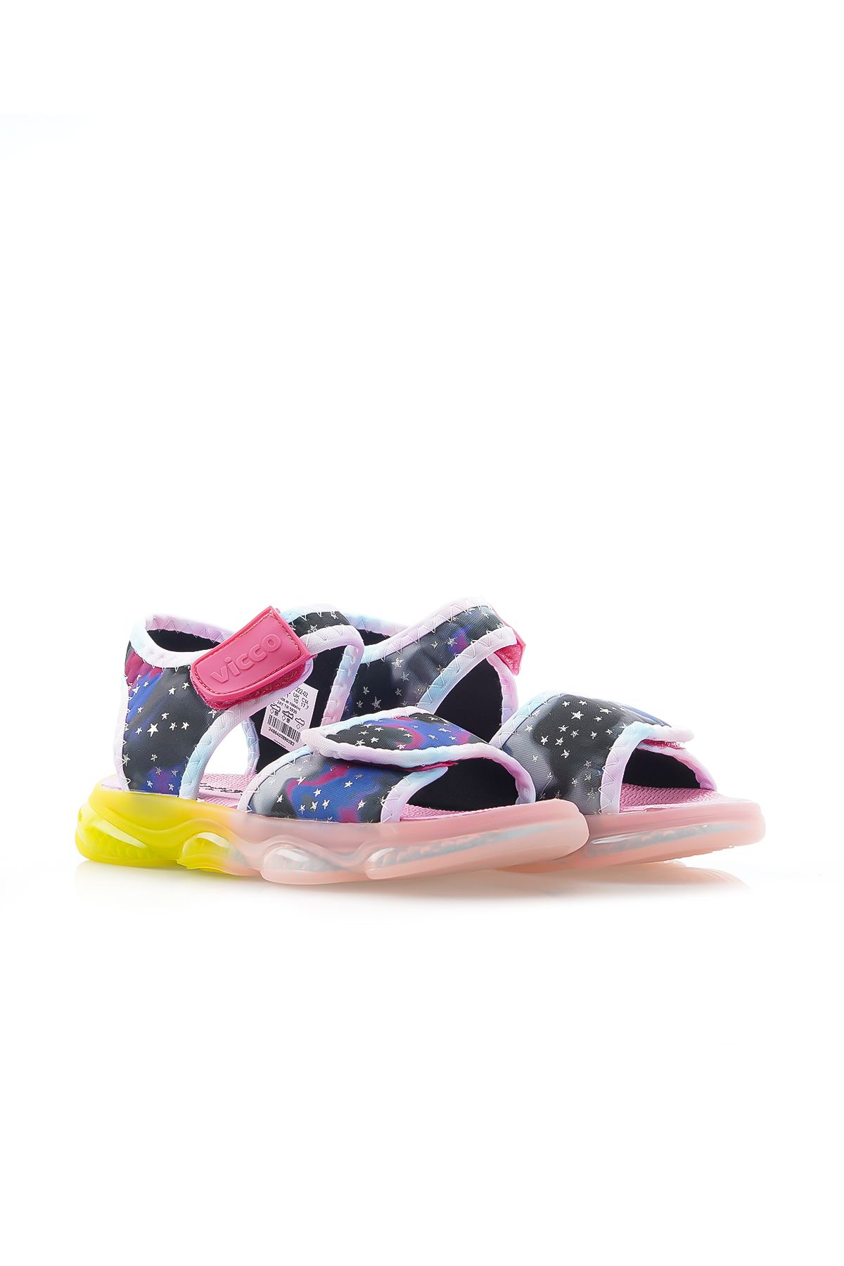 صندل سیاه دخترانه و بچگانه NIA GIRL LIGHT DAILY 22 30 24Y 321.222 PK Vicco