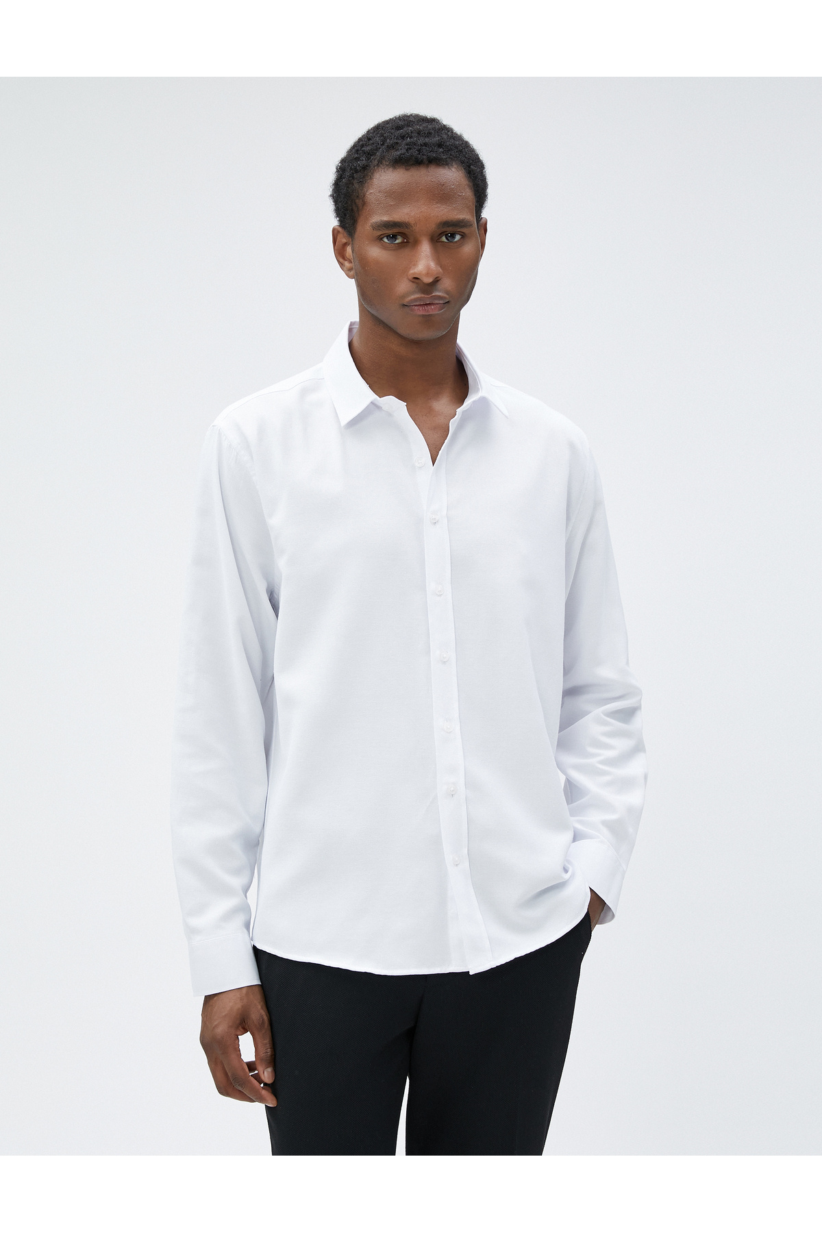 پیراهن مردانه کوتون | 4WAM60012HW Koton - Image 3