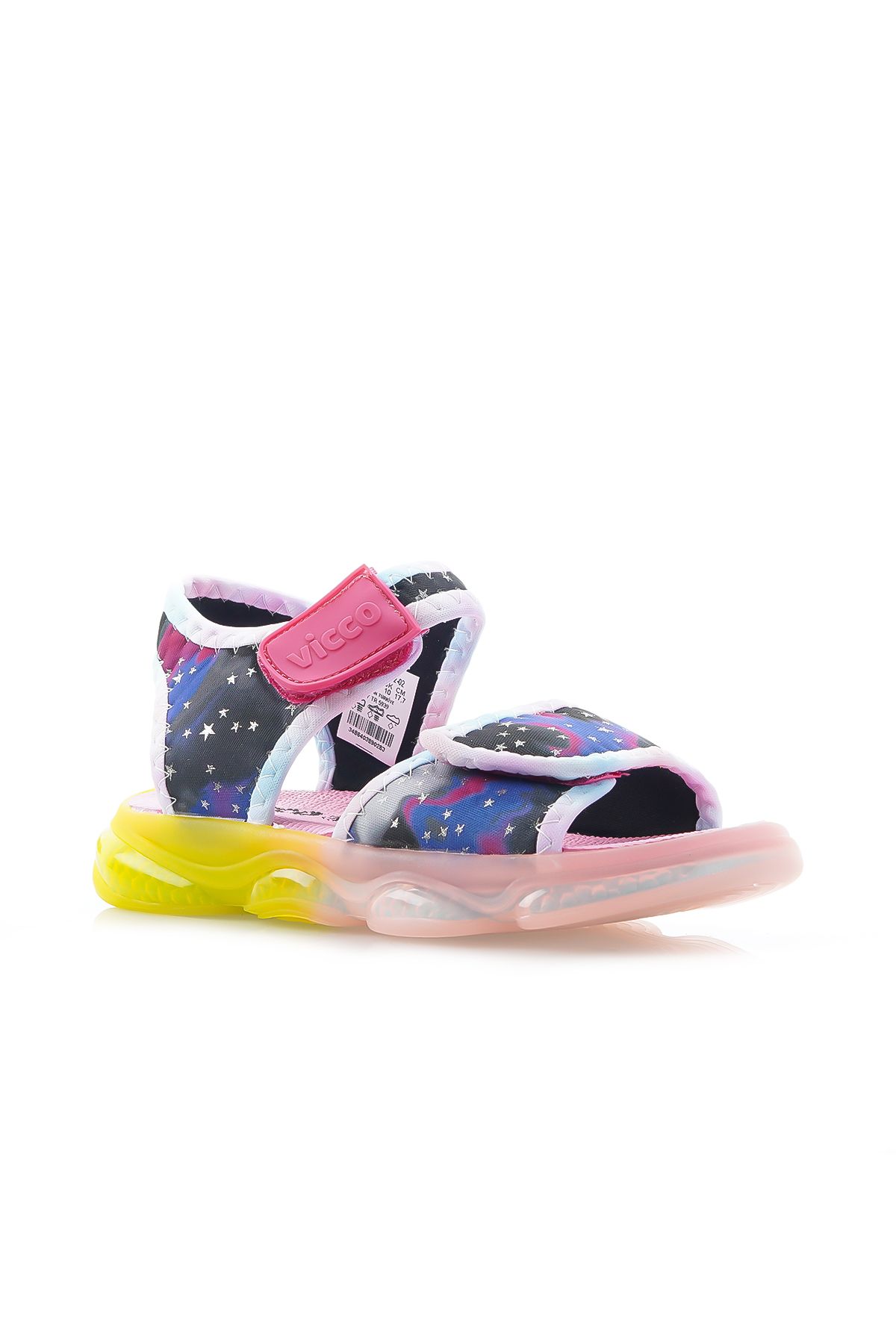 صندل سیاه دخترانه و بچگانه NIA GIRL LIGHT DAILY 22 30 24Y 321.222 PK Vicco