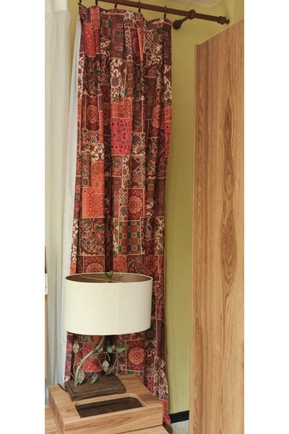 Alacastore Cortina De Fundal Cu Motiv Etnic Kilim - 145 x 260