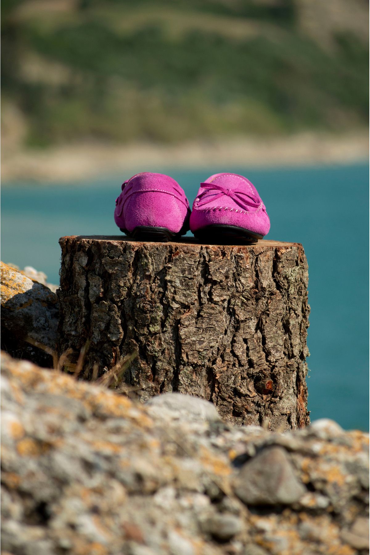only my store-Pantofi ortopedici din piele naturală fucsia - Utilizare zilnică 5