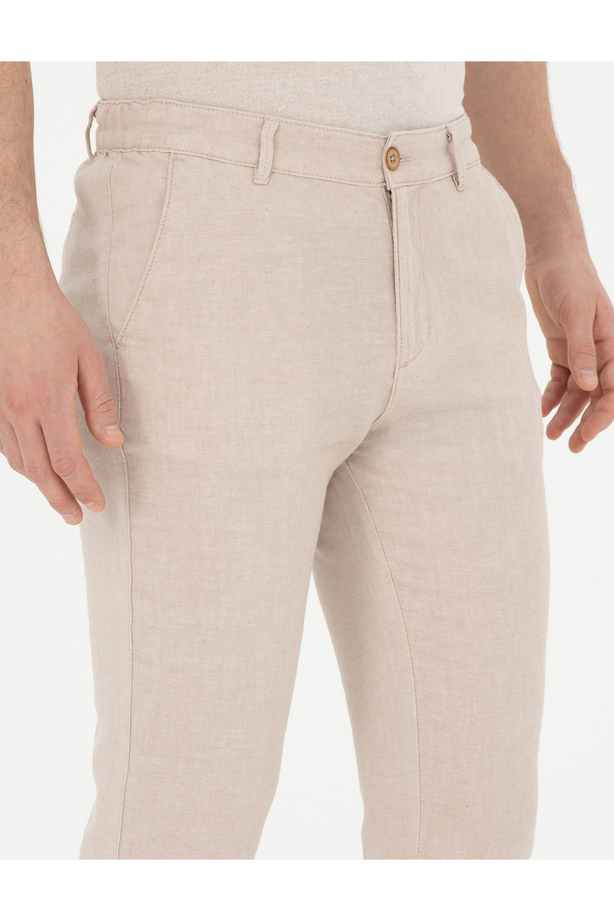 شلوار مردانه راسته کشسان | پیر کاردین Pierre Cardin G021SZ078.000.1844077 - تصویر 5