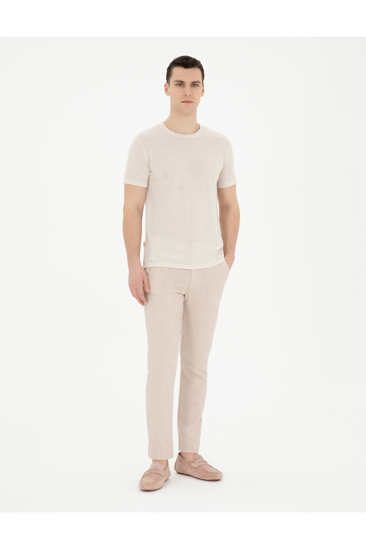 شلوار مردانه راسته کشسان | پیر کاردین Pierre Cardin G021SZ078.000.1844077 - تصویر 2