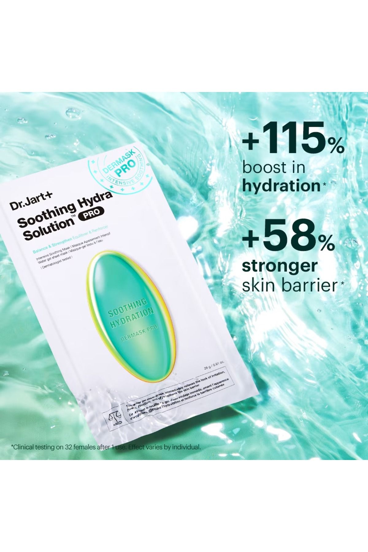 Dr. Jart+-Soothing Face Mask for Skin - Irritation 26g 2