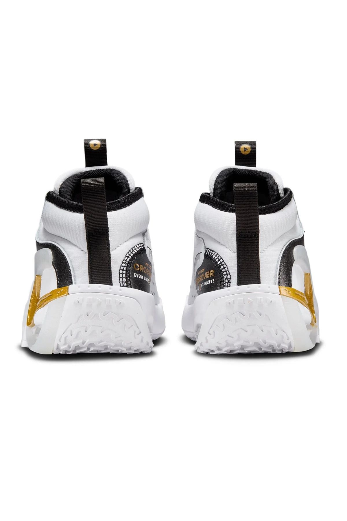 کفش بسکتبال سفید دخترانه و پسرانه بچگانه Air Zoom Crossover 2 GS ان Nike