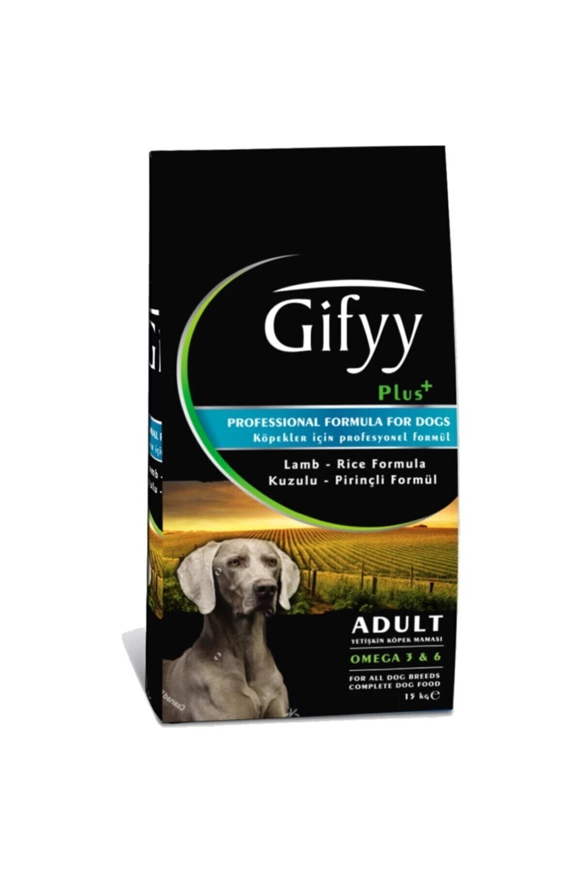 15 Kg Gifyy ( 22/10 ) Yetişkin Köpek Maması ( Kuzu Etli & Pirinçli ) Kuru Mama