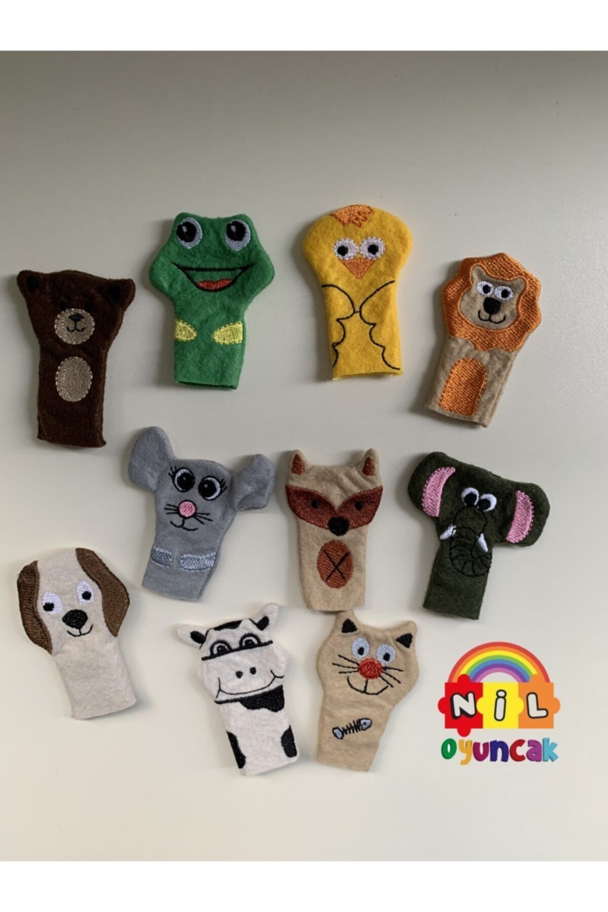niloyuncak-10-Piece Finger Puppet Set for Animals 2