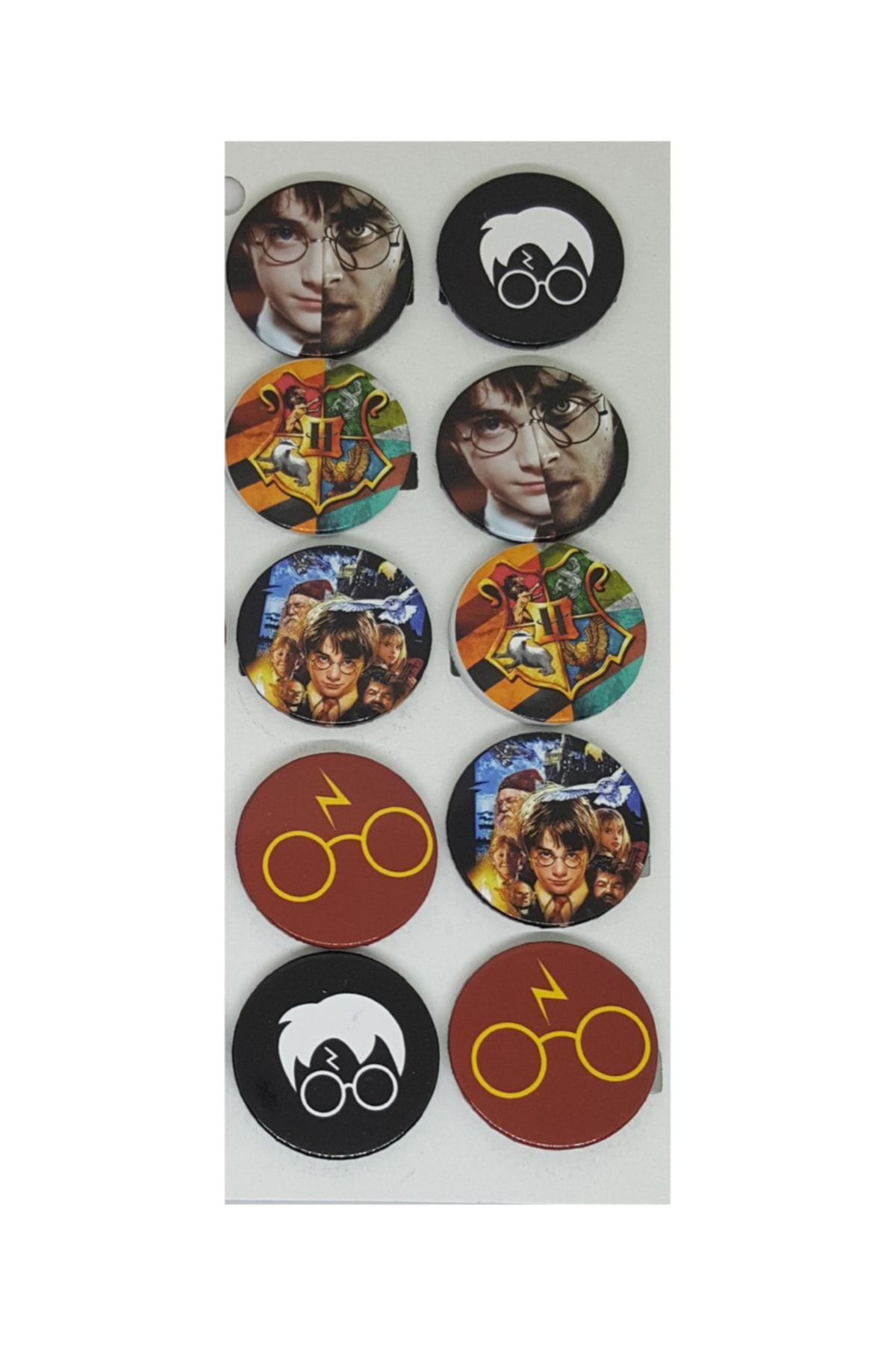 10x Harry Potter Metal Badges