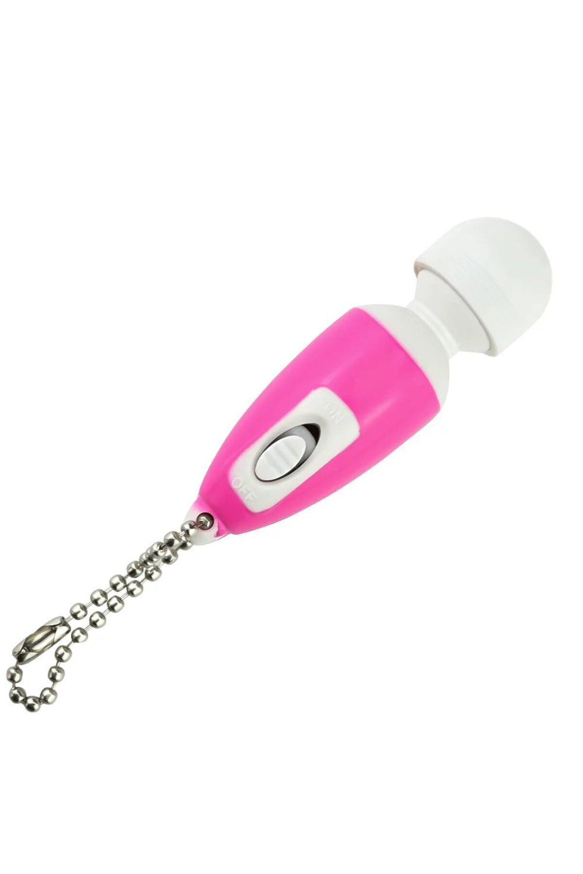 - Mini Vibratör - Anahtarlık Vibratör - Mini Masaj Aleti - 6cm - Pembe 2