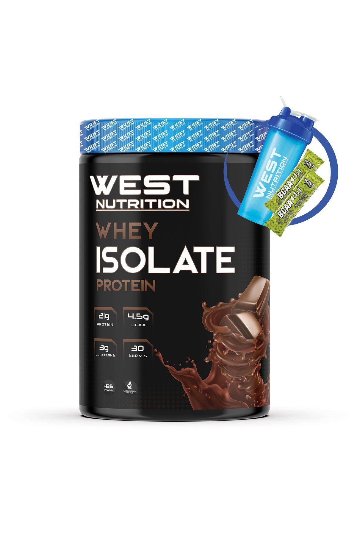 İzole Whey WPI Protein Tozu 750 gr Çikolata