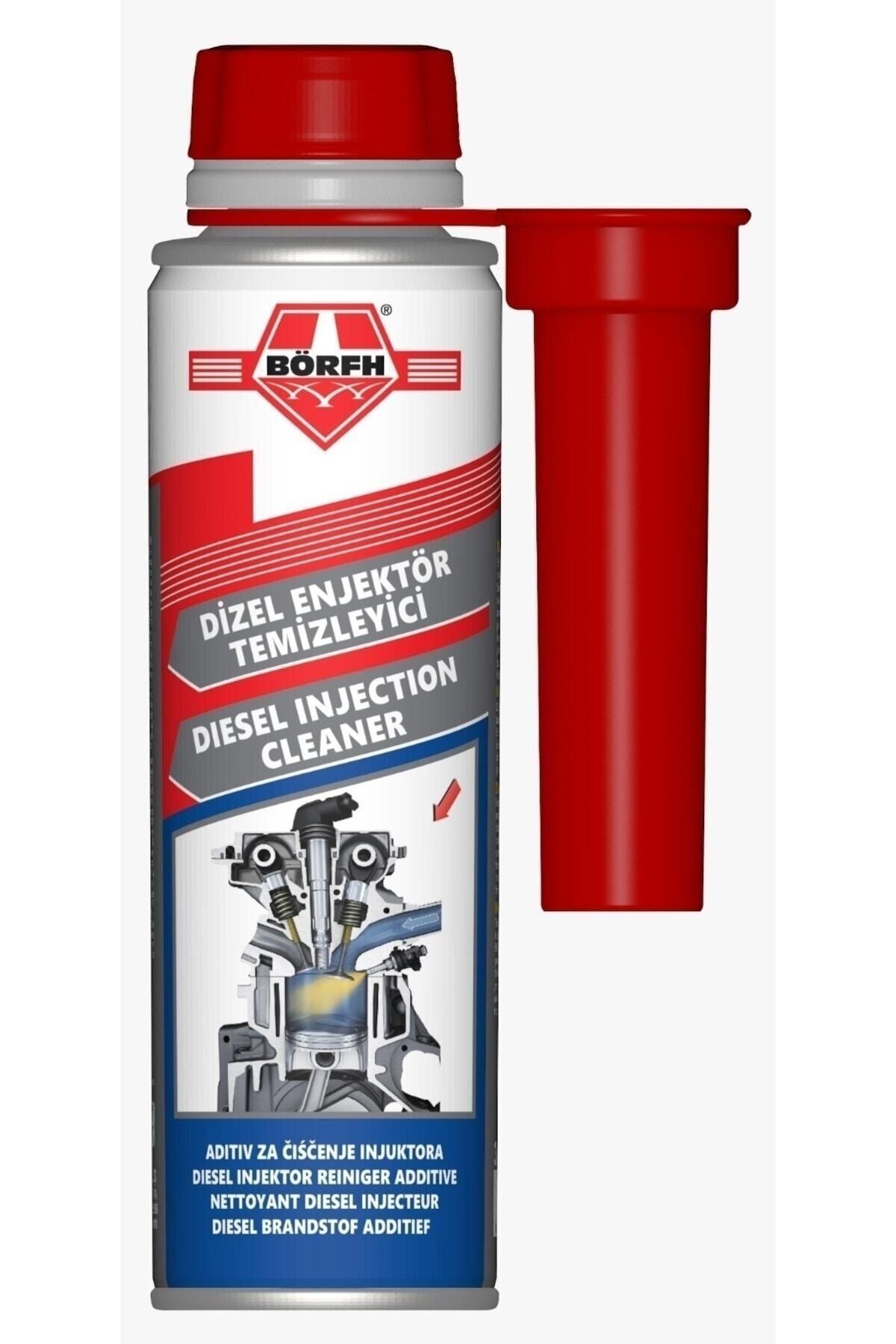 Börfh Dizel Enjektör Temizleyici Ve Yakıt Katkısı 300 ml