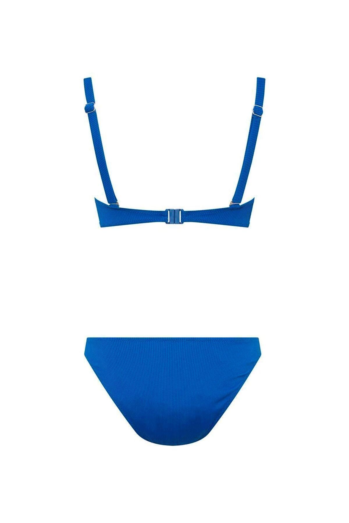 U.S. Polo Assn.-Women's Navy Blue Bikini Set 4