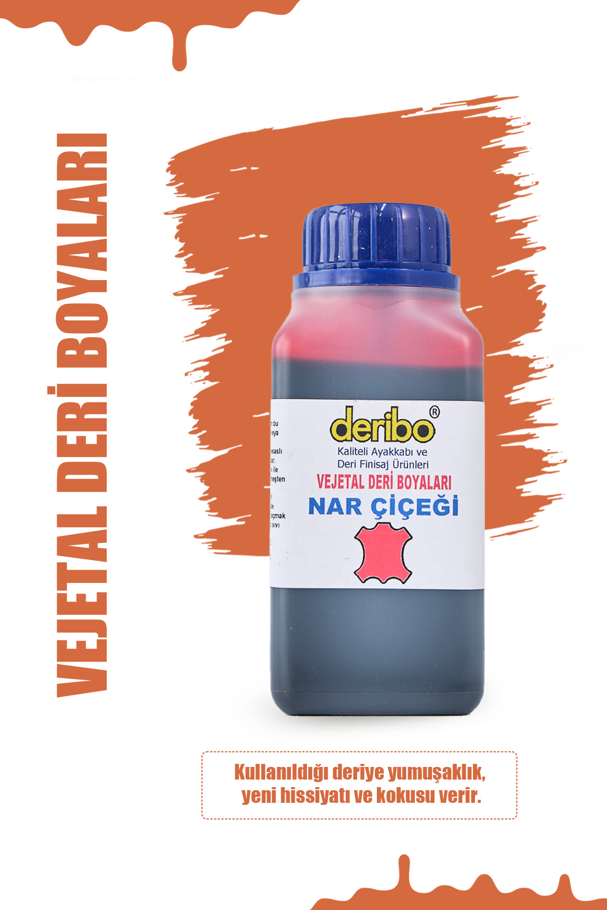 Vegetal Vaketa Leather Dye. 200ml