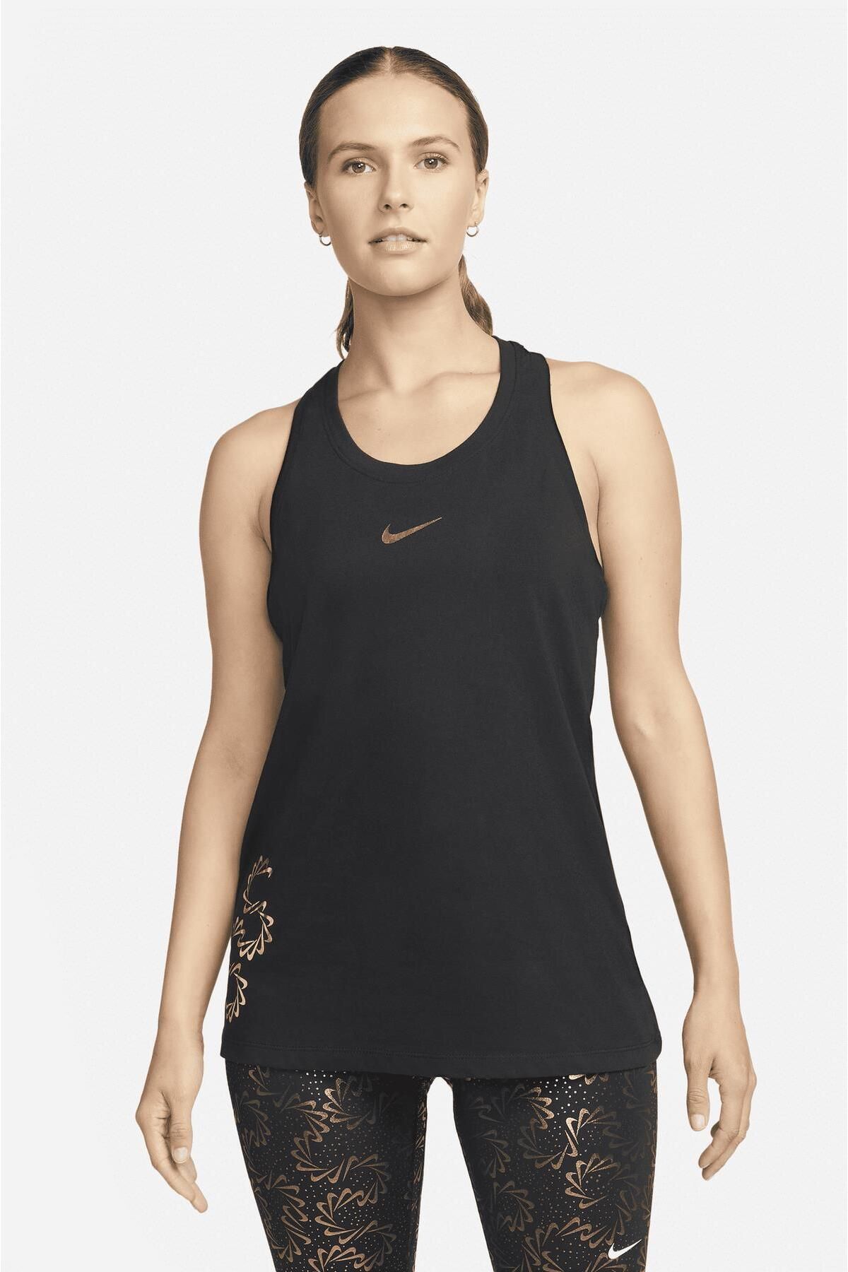Nike Dri FIT Tank Pro Women s Black Tank Top Trendyol