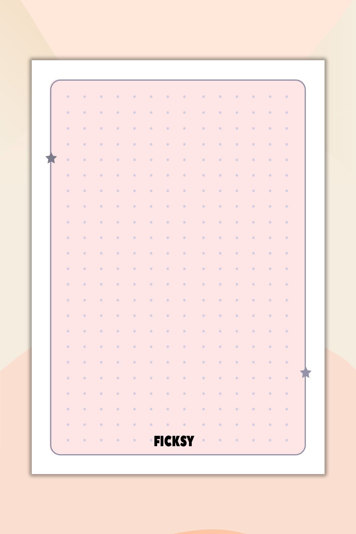 Ficksy-50 Pieces Pink Note Card - A6 Size Work Card - Notepad - Memo Pad 1
