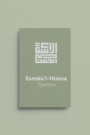 Bi Dünya Haber Esmaü'l Hüsna Ajandası ( Yeşil Ince Kapak)