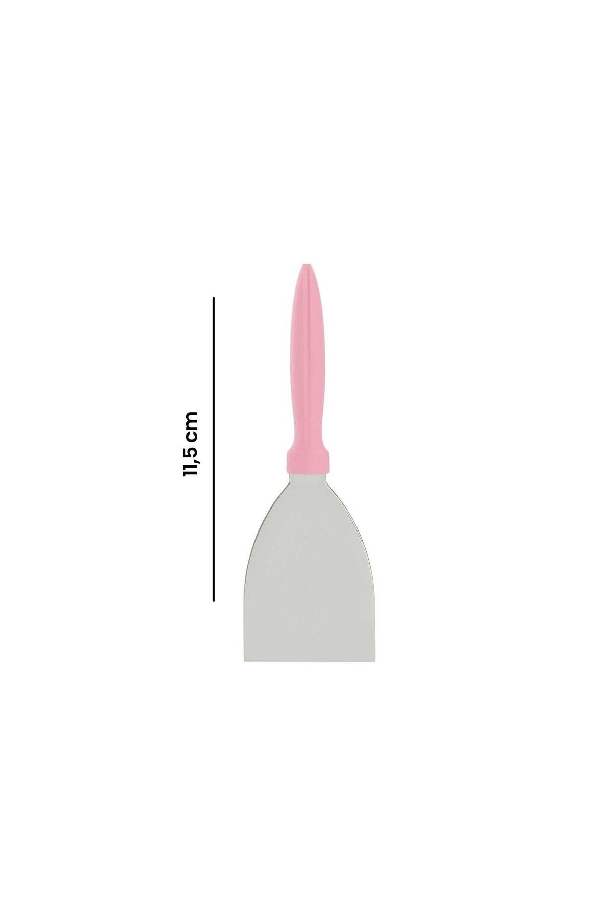 PİRGE-ملعقة تقديم منزلية من Pink Pirge Creme - 11.5 سم 5