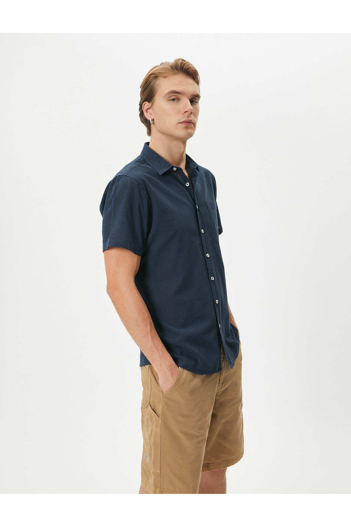 پیراهن مردانه کوتون | 4SAM60033HW Koton - Image 2