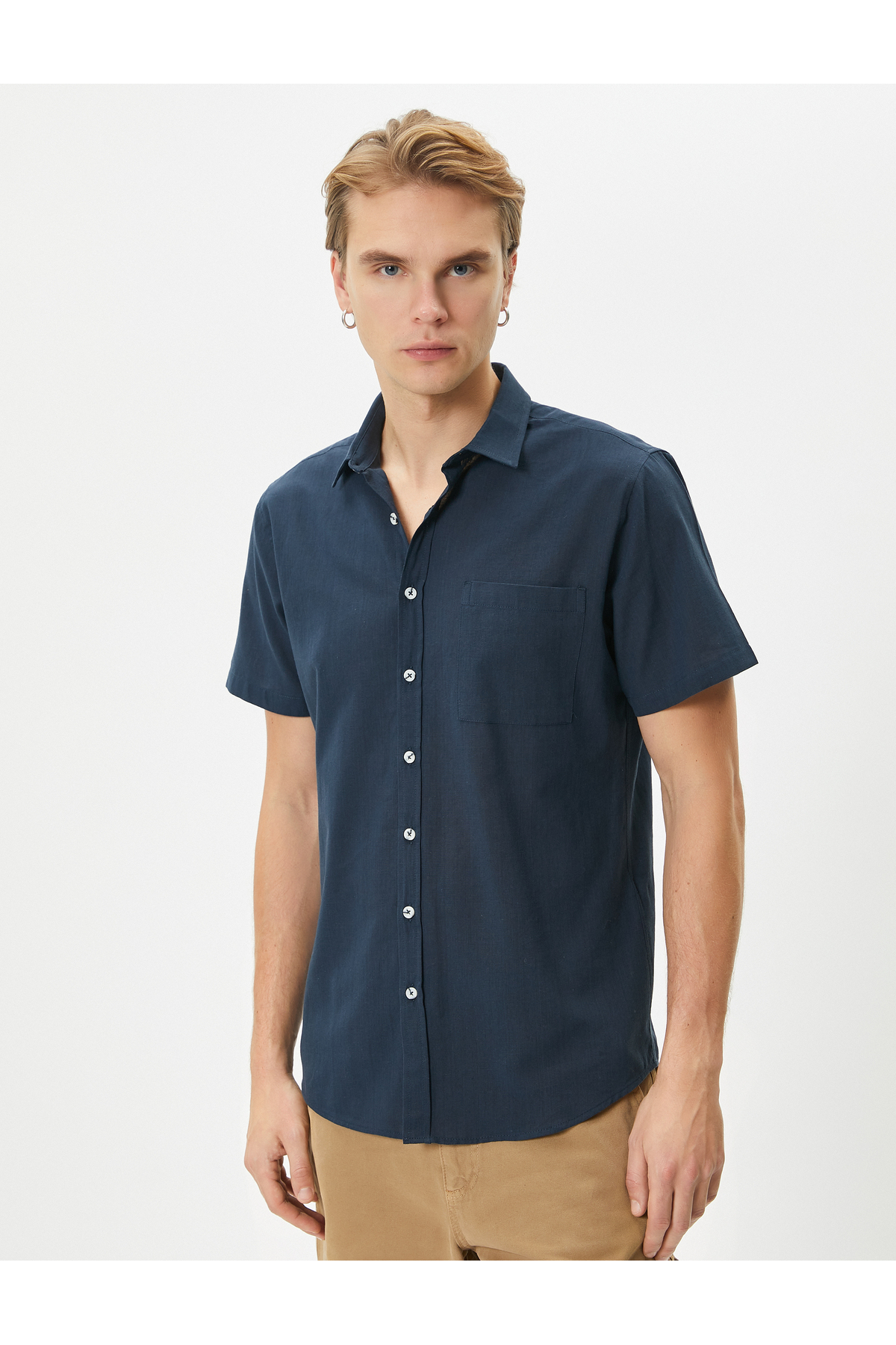 پیراهن مردانه کوتون | 4SAM60033HW Koton - Image 3