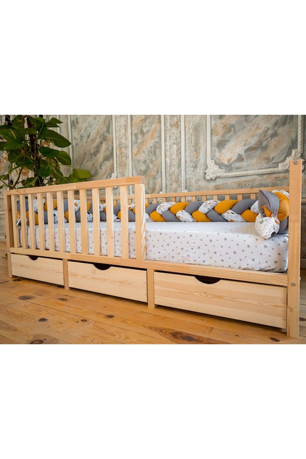 OPPİPO Montessori Ahşap Karyola - Montessori Yatak - Montessori Karyola -  -17 fotoğrafı 5 (önizleme)