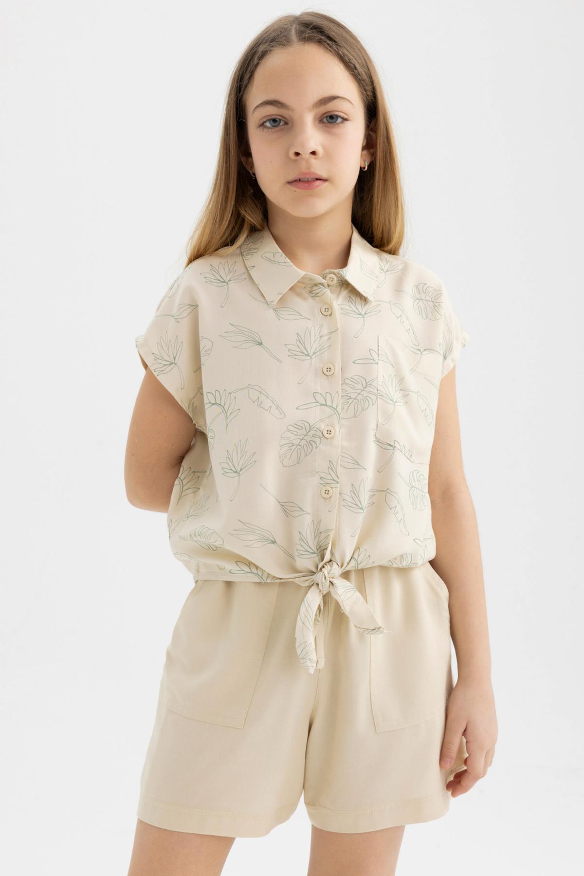 شلوارک دخترانه دفاکتو | B5050A824HS Defacto - Image 3