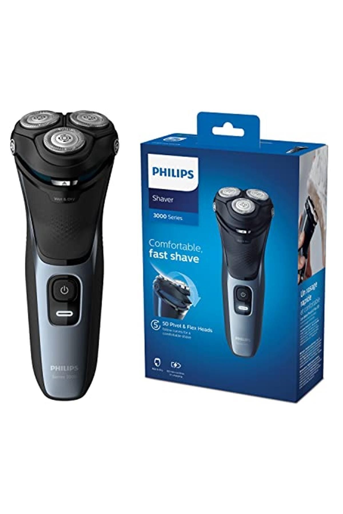 Support De Tête De Rasage Pour Philips S3133/51 S3231/52 - Noir Et Argent, Neuf