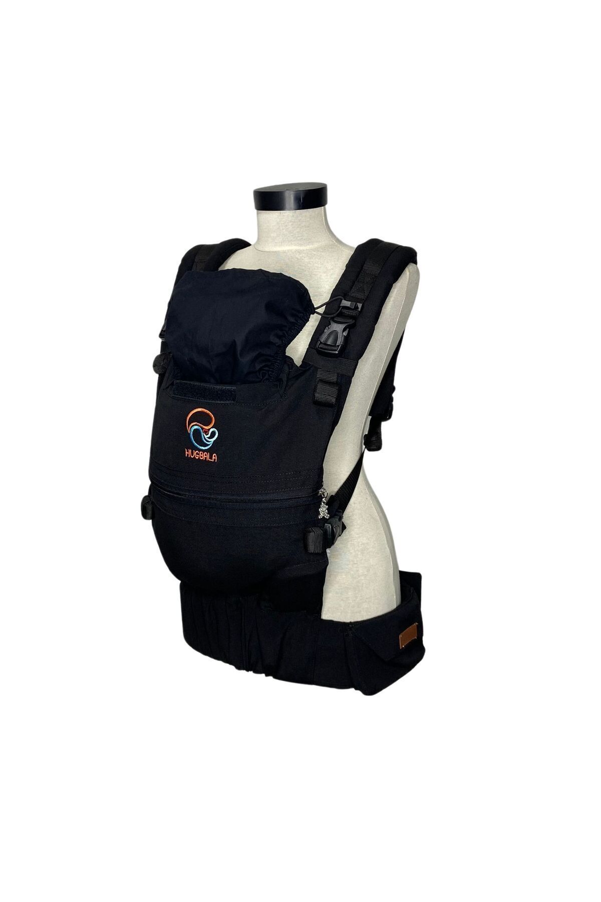 Hugbala 360° Ergonomik Kanguru 500 Siyah fotoğrafı 2 (önizleme)