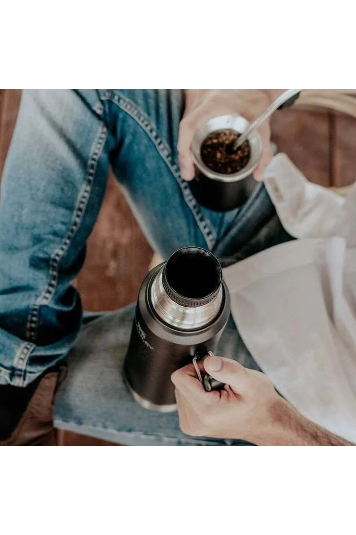 فلاسک  مشکی استنلیStanley | BYKTBCSTNLY347938 اورجینال - تصویر 6