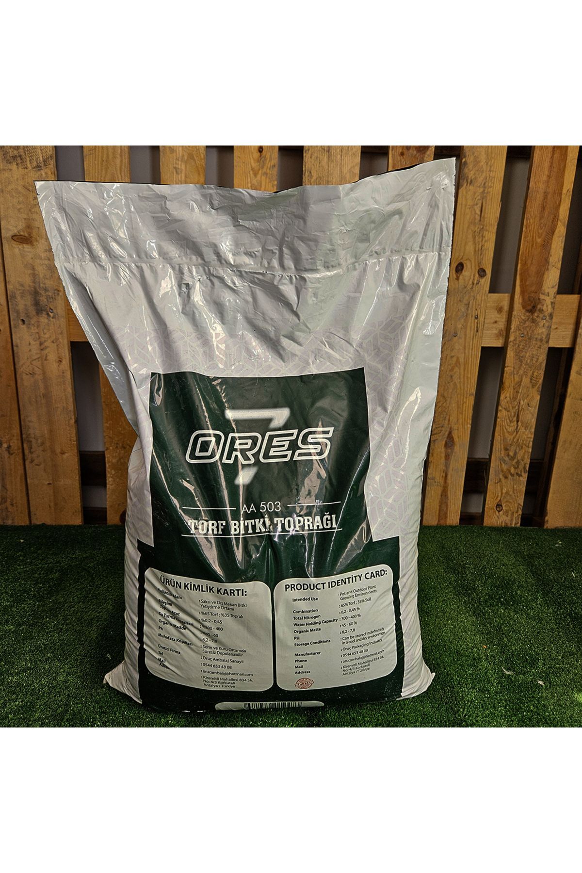 ORES 20 LİTRE TORF İÇ DIŞ MEKAN BİTKİ TOPRAĞI ÇİÇEK TOPRAĞI AZOT KAYNAĞI TORF TOPRAĞI 2