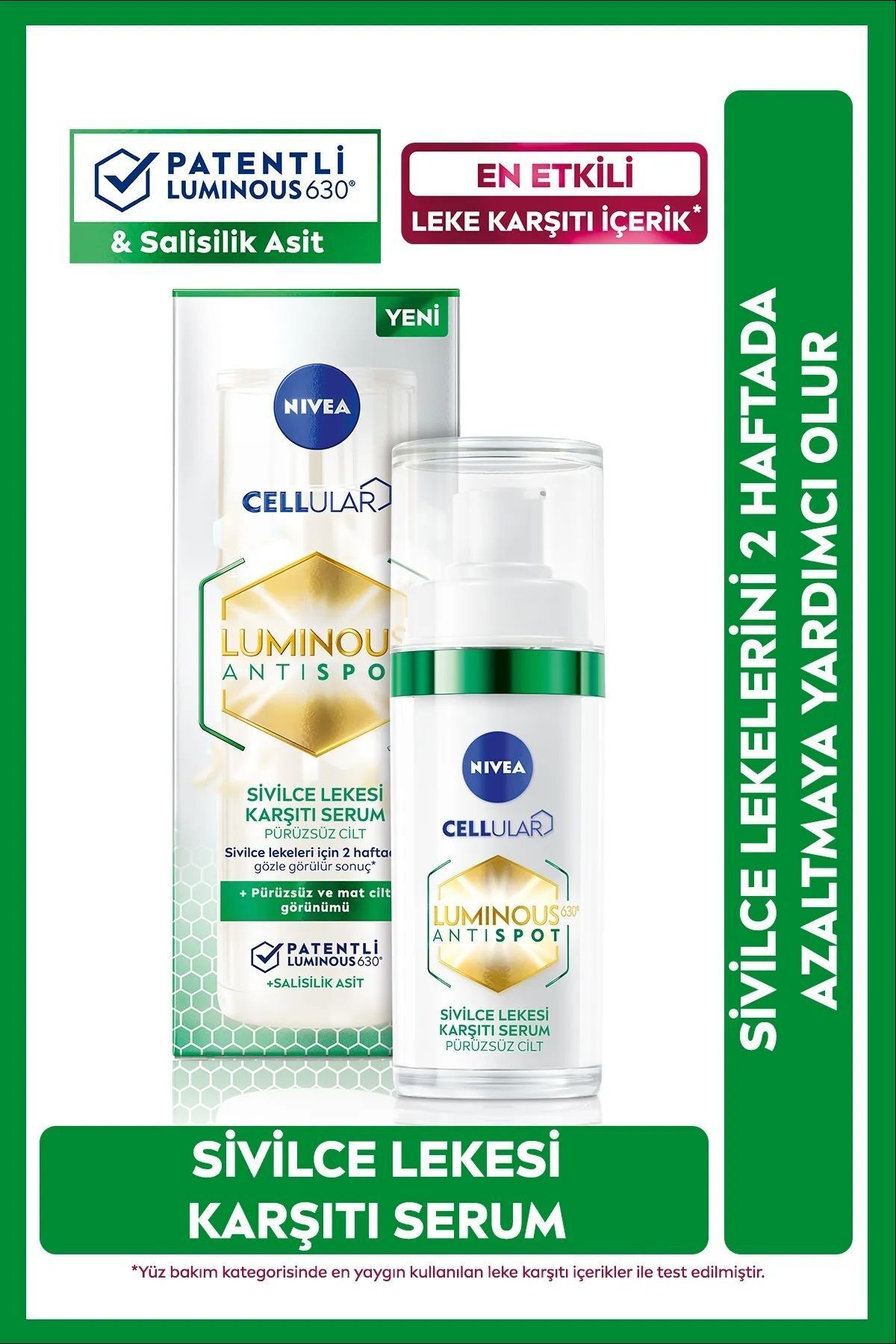 ژل ضد آکنه شفاف واضح و سرم ضد آکنه Luminous630 Neutrogena
