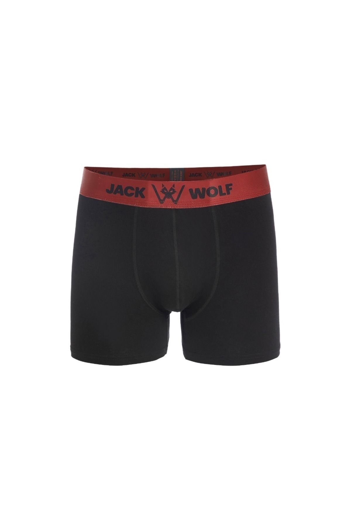 jack wolf 3 lü VIP Premium pamuklu likralı erkek boxer görsel 4