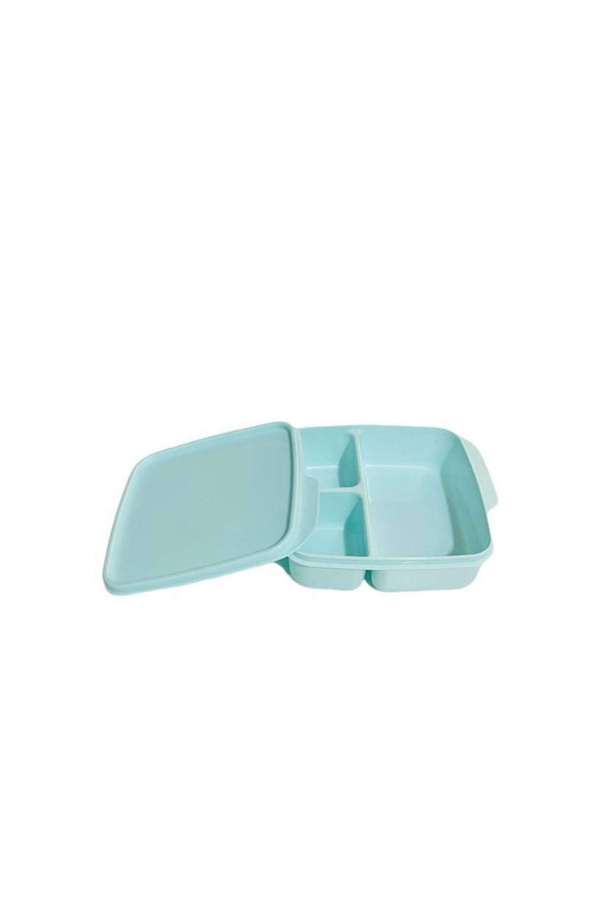 Çankaya-Buse 3 Compartment Square Storage Container with Lid 700 Ml 1