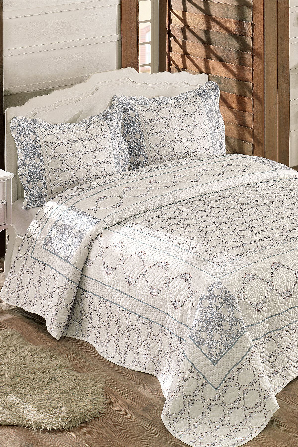 Örtüm-Lisa Quilted Double Bedspread 2