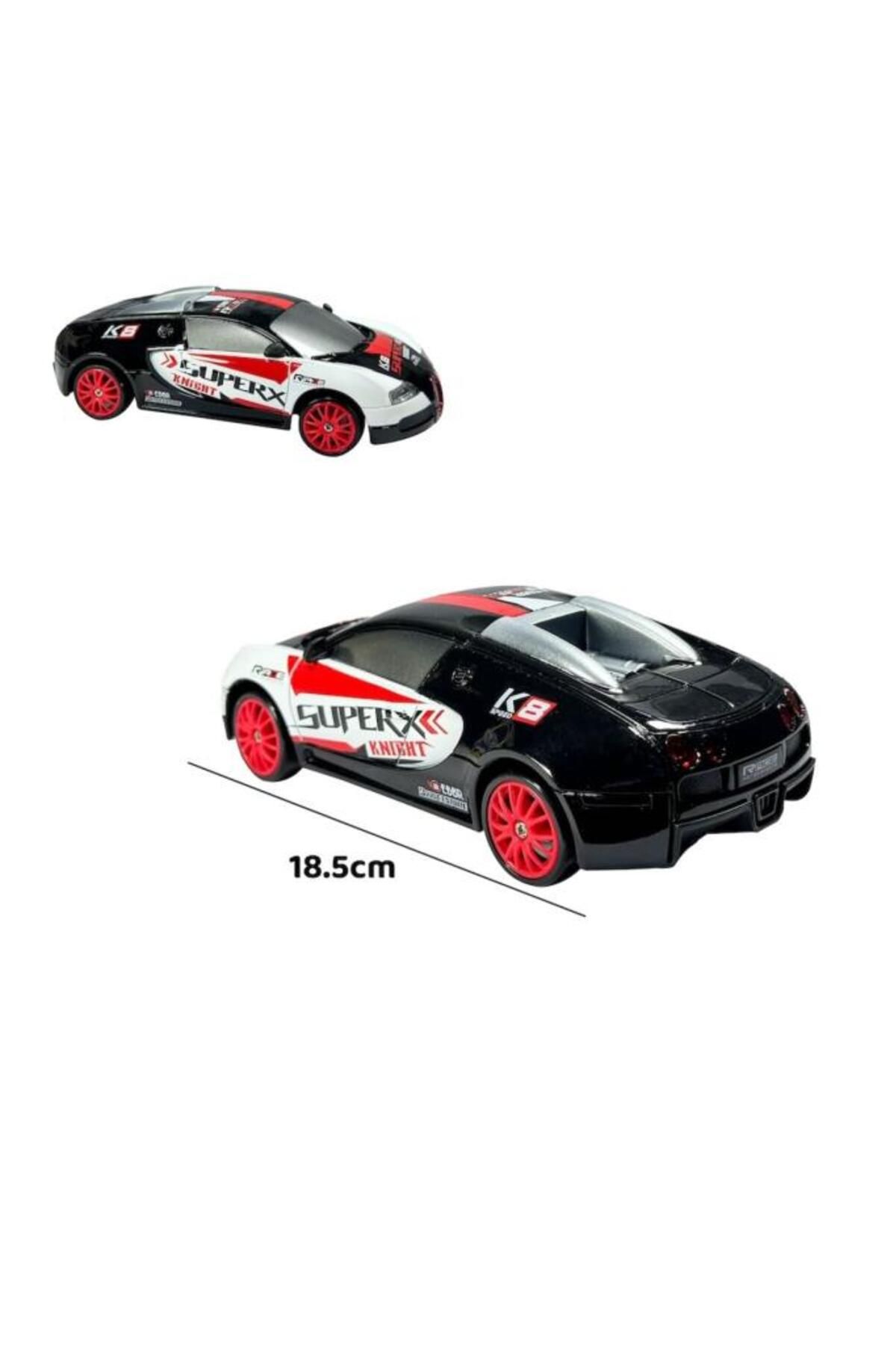 Vardem Işıklı Uzaktan Kumandalı Full Fonksiyon 2.4G Şarjlı 1:24 Drift Atan Araba RC Yarış Arabası 15 - 2