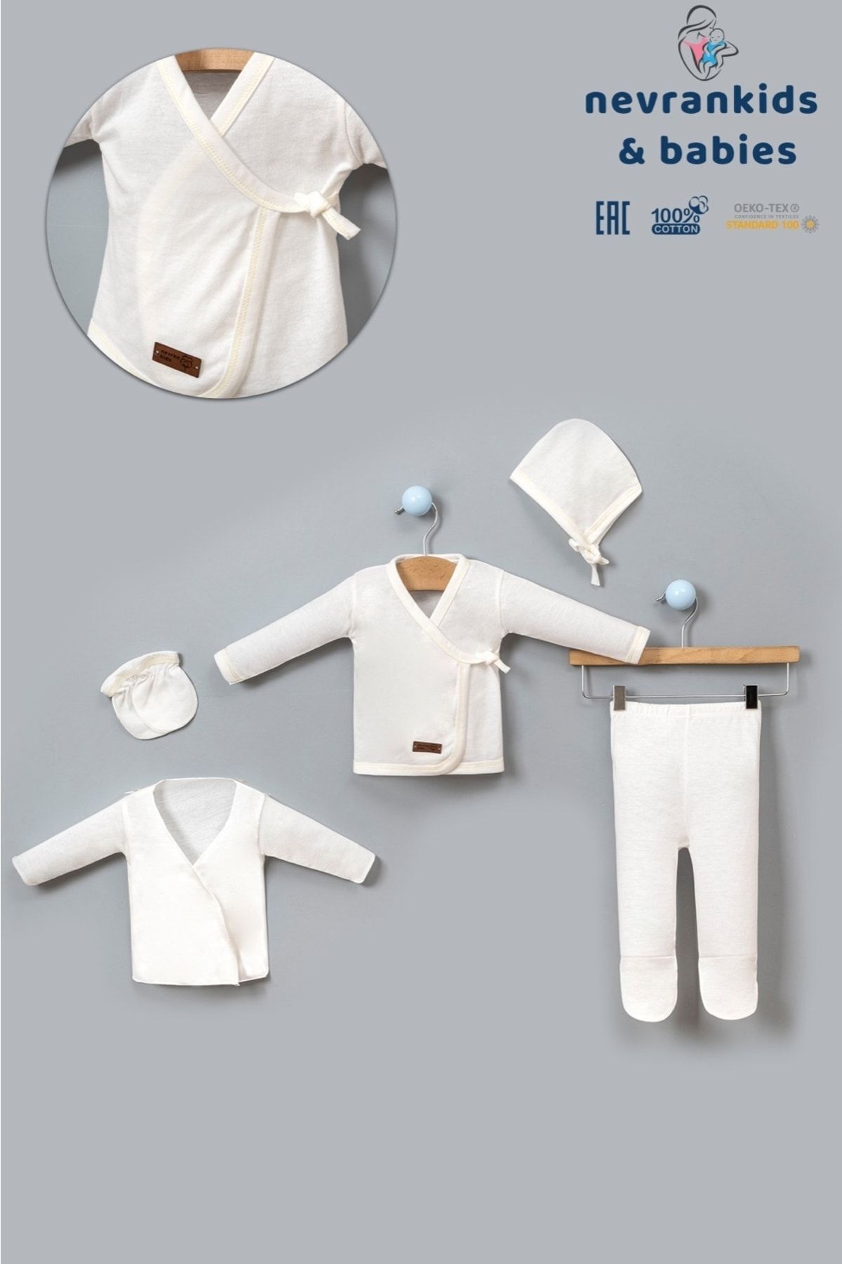 nevrankids Organik Hastane Çıkışı Acil 5’li Set fotoğrafı 4 (önizleme)