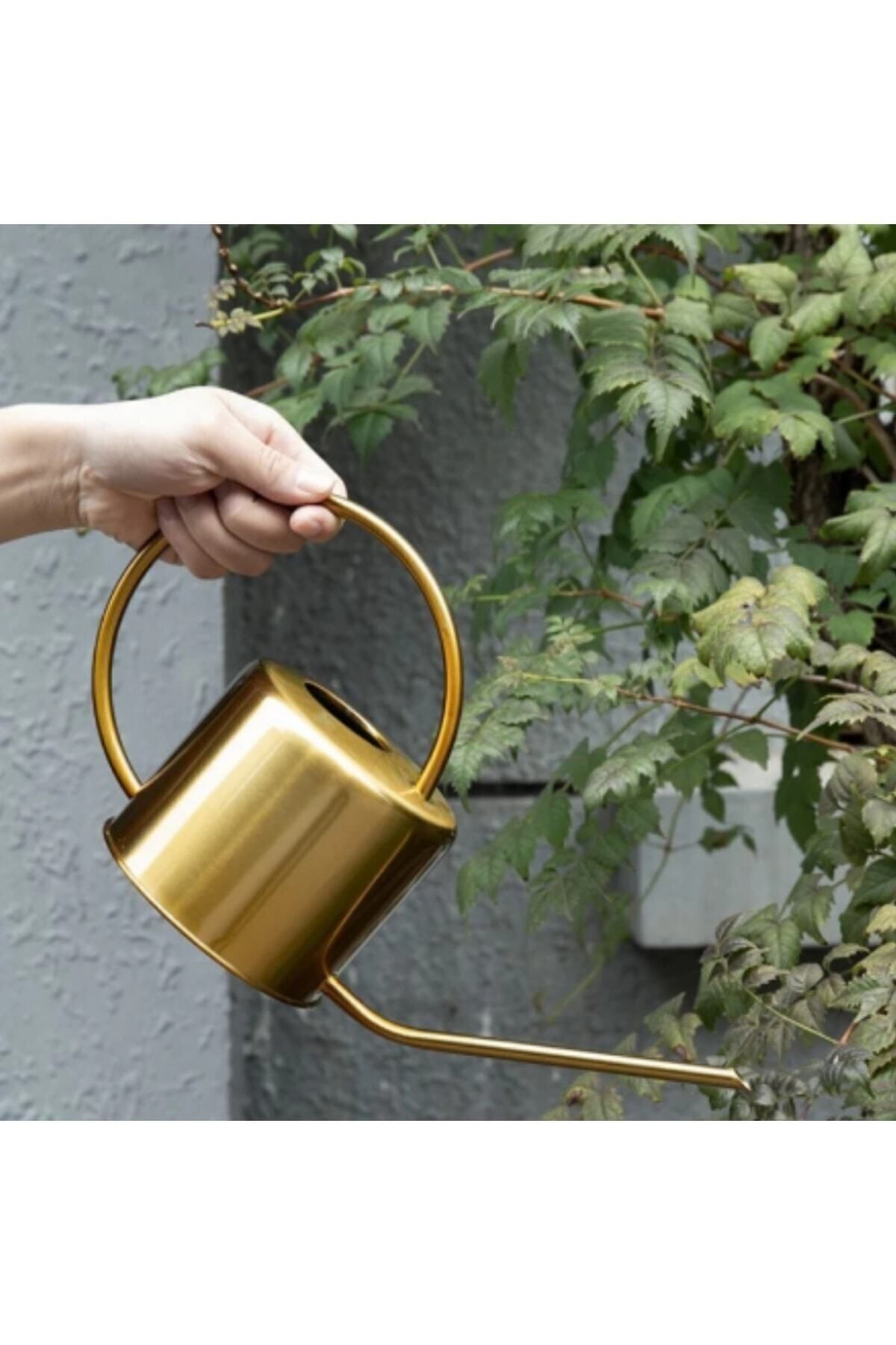 Dekoratif Sulama Kabı Metal Sulama Kabı Bitki Sulama Kabı