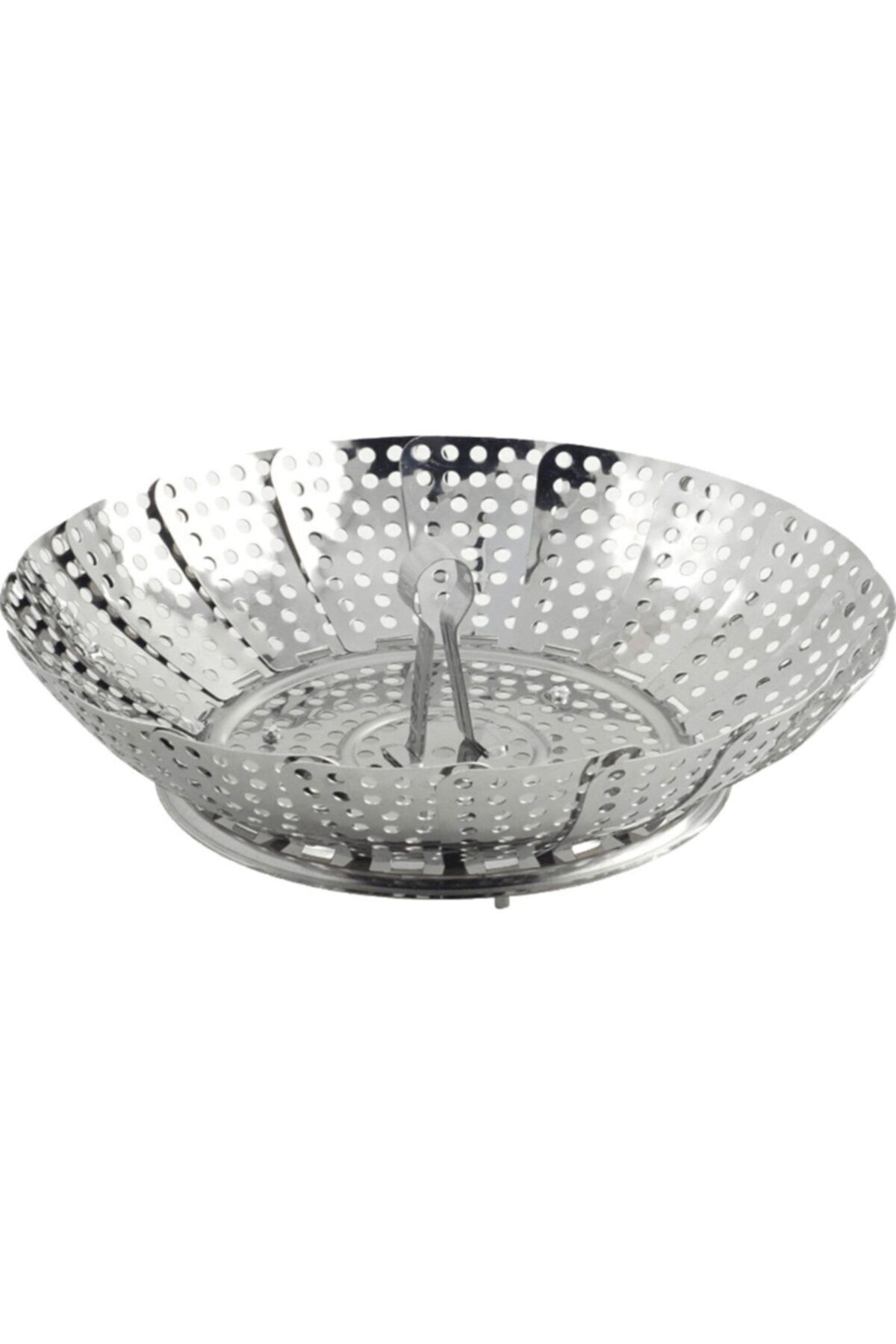 MENZİR Katlanır Buharda Sebze Pişirici Haşlayıcı Haşlama Sepeti Aparatı