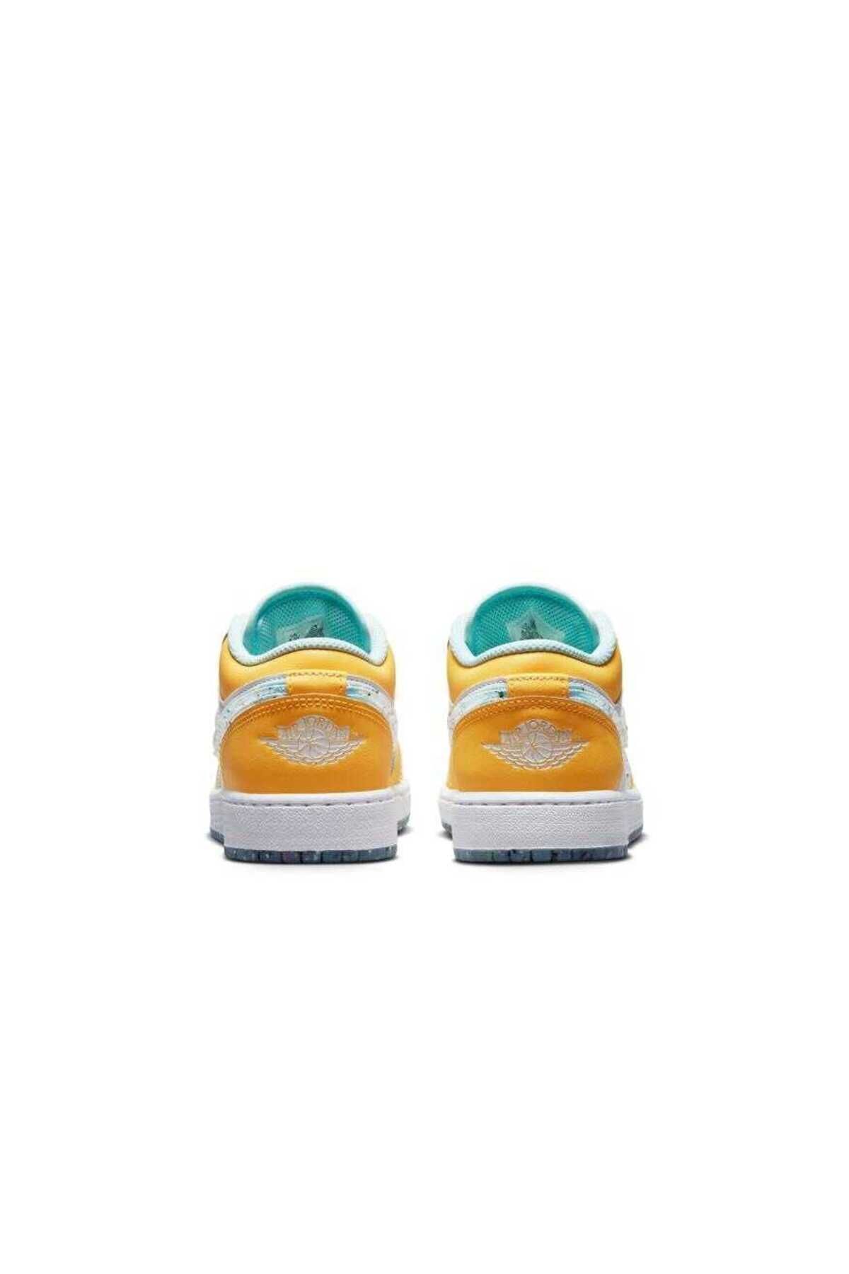 اسنیکر چند رنگ دخترانه و پسرانه بچگانه Air Jordan 1 کفش بسکتبال ان Low Se Gs DX4375 800 Nike