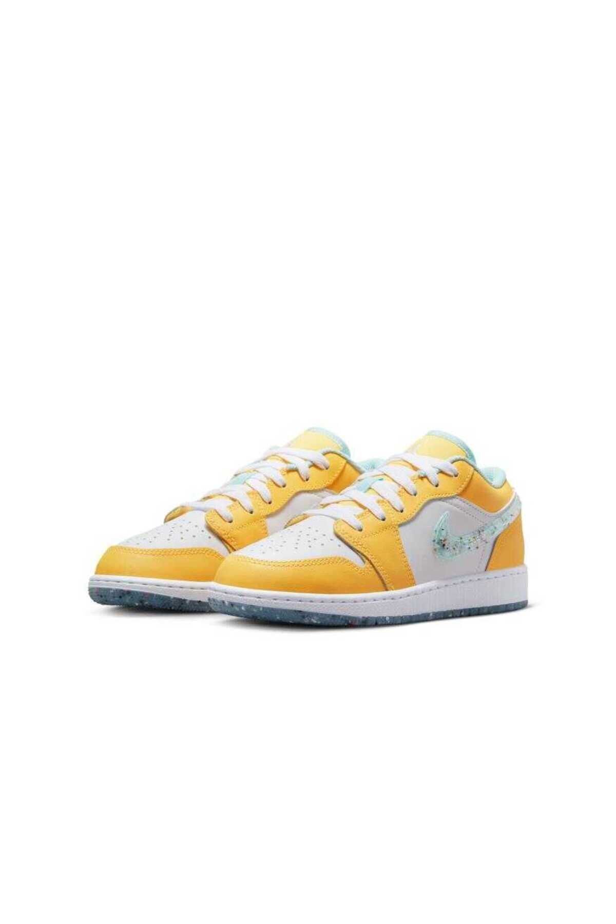 اسنیکر چند رنگ دخترانه و پسرانه بچگانه Air Jordan 1 کفش بسکتبال ان Low Se Gs DX4375 800 Nike
