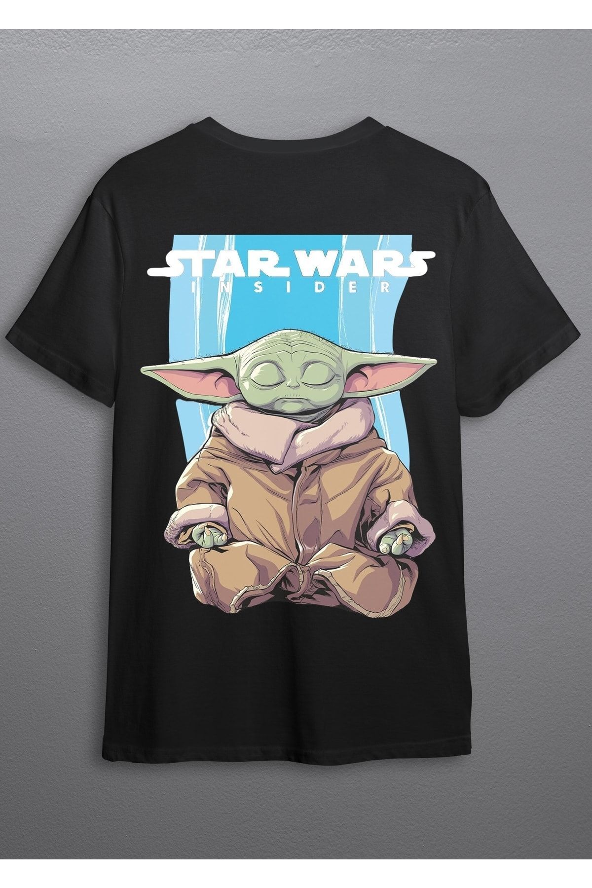 Huw Baby Yoda Star Wars On Ve Arka Bask l Unisex Oversize T shirt Ti ort Fiyat Yorumlar Trendyol