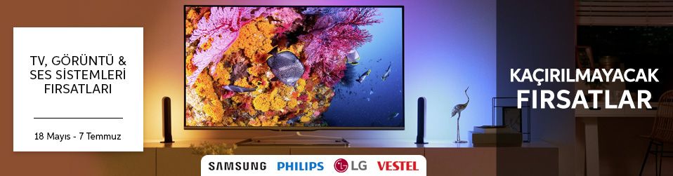 TV, Görüntü & Ses Sistemleri Fırsatl